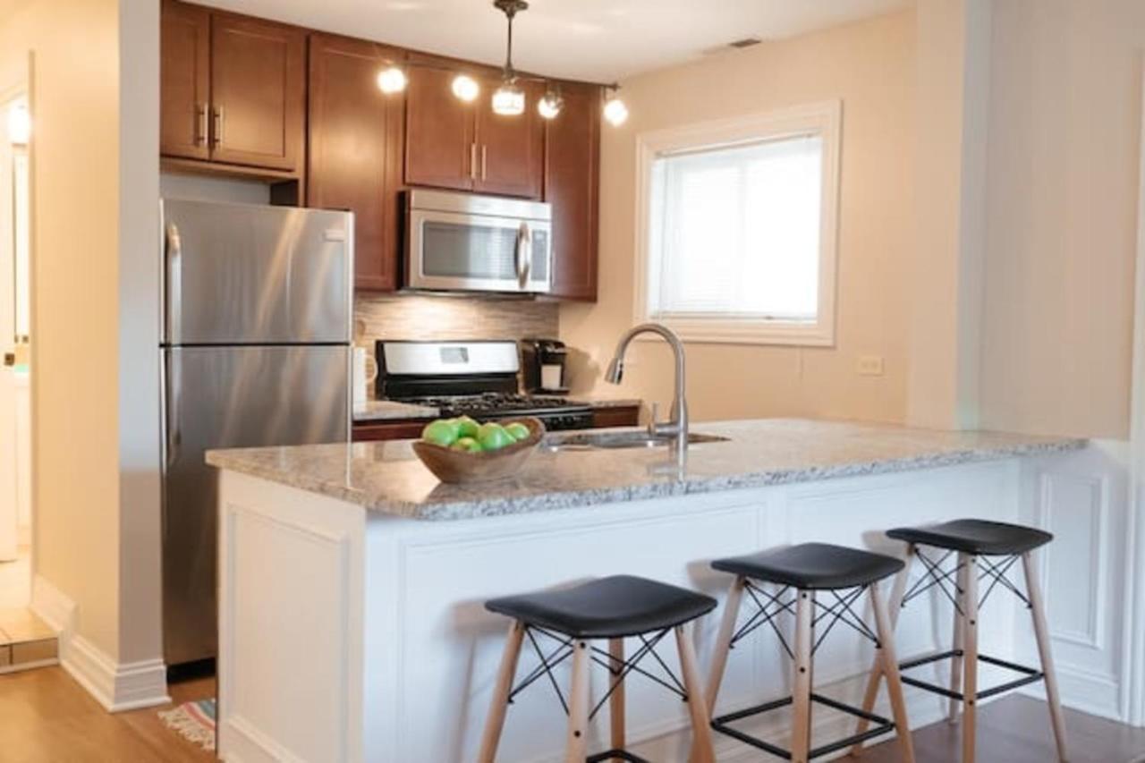 Dunning Cozy & Stylish 2Br Apt Near O'Hare Int'L Airport - Central Cozy מראה חיצוני תמונה